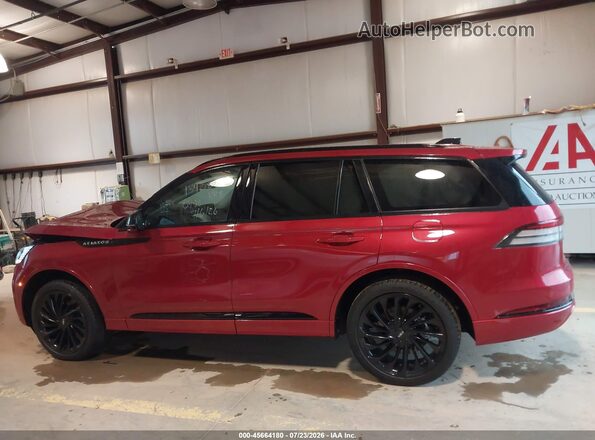 5LM5J7XC2TGL06486 2026 LINCOLN AVIATOR Red 360 interior view