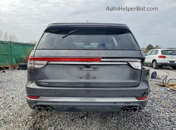 5LM5J7XC3LGL15536 2020 LINCOLN AVIATOR Gray Rear view