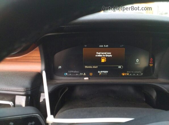 5LM5J7XC3LGL15536 2020 LINCOLN AVIATOR Gray Instrument cluster view