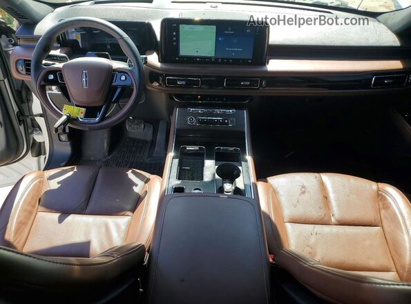 5LM5J7XC3SGL15860 2025 LINCOLN AVIATOR White Widok deski rozdzielczej