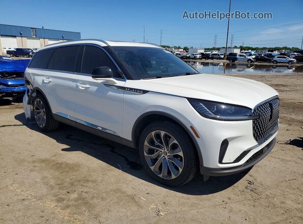 5LM5J7XC3SGL15860 2025 LINCOLN AVIATOR White Przód prawy
