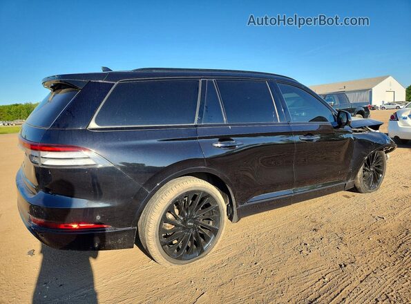 5LM5J7XC4NGL18108 2022 LINCOLN AVIATOR Black Задня права чверть
