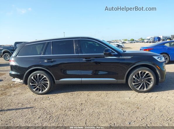 5LM5J7XC4PGL00744 2023 LINCOLN AVIATOR Черный Панорамный вид салона 360°