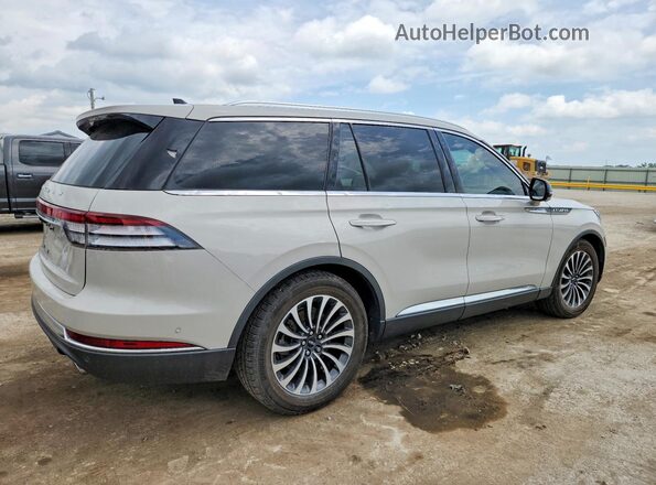 5LM5J7XC5NGL17467 2022 LINCOLN AVIATOR Silver Задня права чверть