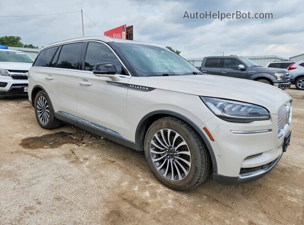 5LM5J7XC5NGL17467 2022 LINCOLN AVIATOR Silver Передня права чверть