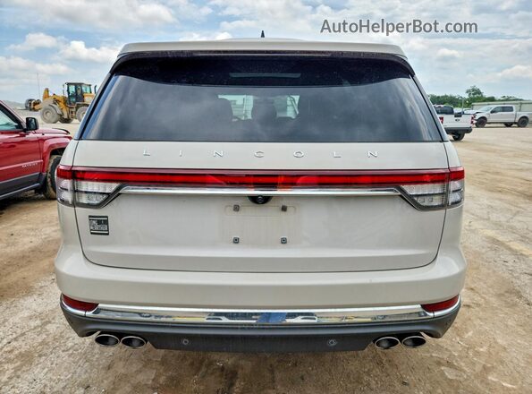 5LM5J7XC5NGL17467 2022 LINCOLN AVIATOR Silver Вид ззаду