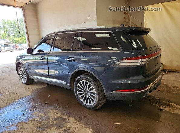 5LM5J7XC5NGL17825 2022 LINCOLN AVIATOR Gray Հետևի ձախ