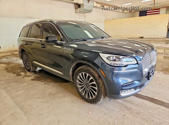 5LM5J7XC5NGL17825 2022 LINCOLN AVIATOR Gray Առջևի աջ