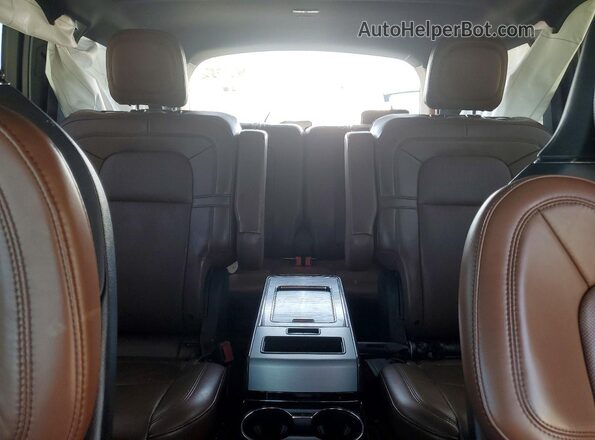 5LM5J7XC6LGL01081 2020 LINCOLN AVIATOR Black Հետևի նստատեղերի տեսք