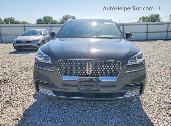 5LM5J7XC6LGL01081 2020 LINCOLN AVIATOR Black Դիմացի տեսք