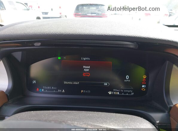 5LM5J7XC6LGL14431 2020 LINCOLN AVIATOR Black Widok tylnych siedzeń