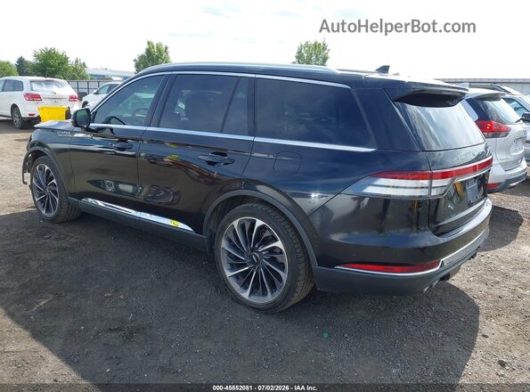 5LM5J7XC6LGL14431 2020 LINCOLN AVIATOR Black Tył lewy