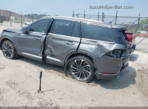 5LM5J7XC6MGL05665 2021 LINCOLN AVIATOR Серый Задняя левая четверть