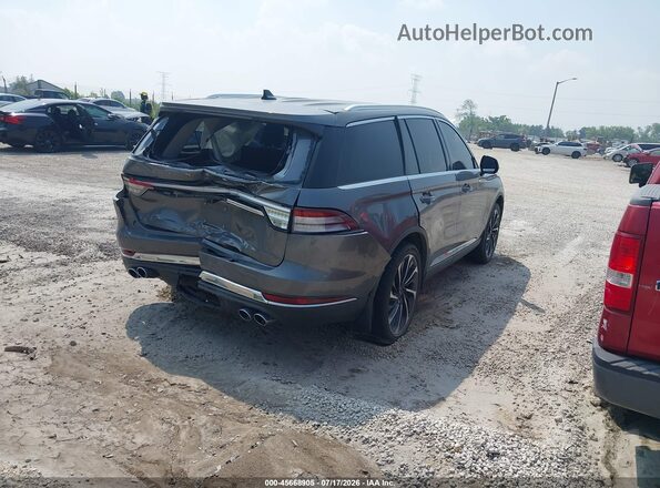 5LM5J7XC6MGL05665 2021 LINCOLN AVIATOR Серый Задняя правая четверть
