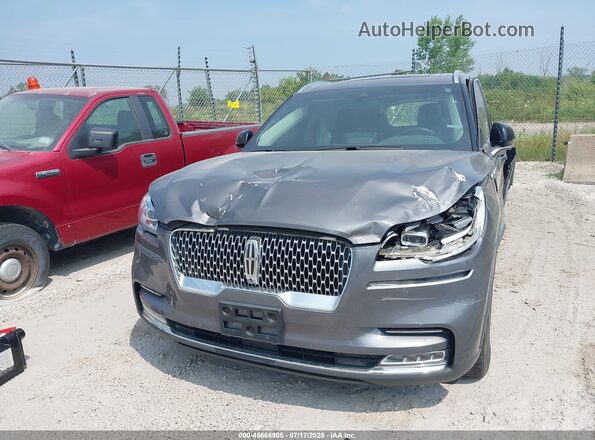 5LM5J7XC6MGL05665 2021 LINCOLN AVIATOR Серый 