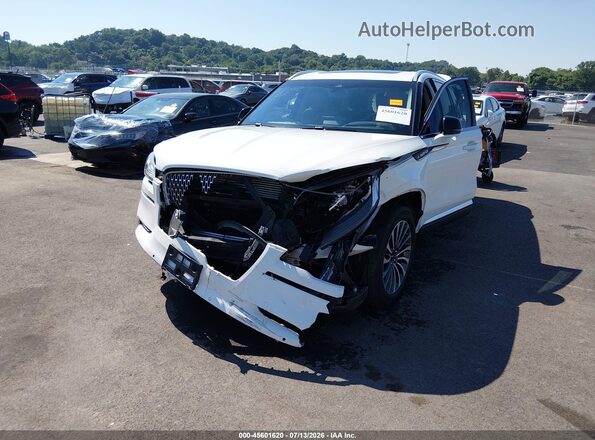 5LM5J7XC6NGL18854 2022 LINCOLN AVIATOR White Front view