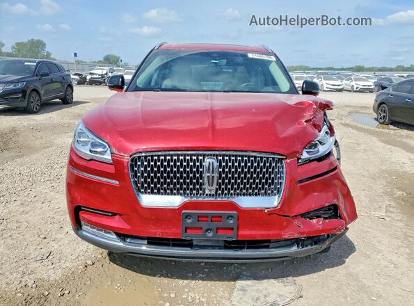 5LM5J7XC7LGL09111 2020 LINCOLN AVIATOR Red Вид спереду