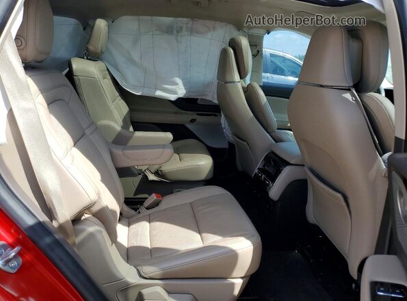 5LM5J7XC7LGL09111 2020 LINCOLN AVIATOR Red Вид задніх сидінь