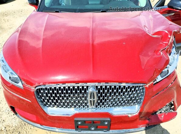 5LM5J7XC7LGL09111 2020 LINCOLN AVIATOR Red Вид задньої частини салону