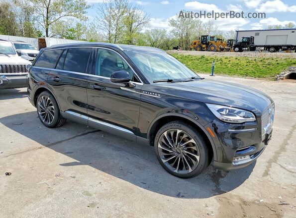 5LM5J7XC7LGL23333 2020 LINCOLN AVIATOR Black Front right