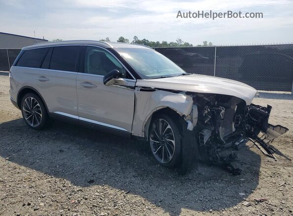 5LM5J7XC8LGL03205 2020 LINCOLN AVIATOR Beige Delantero derecho