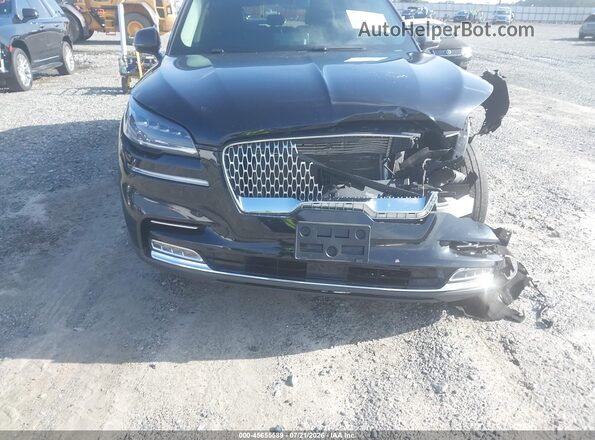 5LM5J7XC8MGL01682 2021 LINCOLN AVIATOR Black Вид щитка приладів