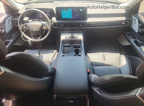 5LM5J7XC8TGL11255 2026 LINCOLN AVIATOR Black Առջևի վահանակի տեսք