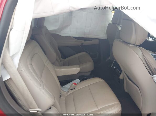 5LM5J7XC9LGL09255 2020 LINCOLN AVIATOR Red Vista de la etiqueta del VIN