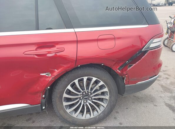 5LM5J7XC9LGL09255 2020 LINCOLN AVIATOR Red Vista frontal
