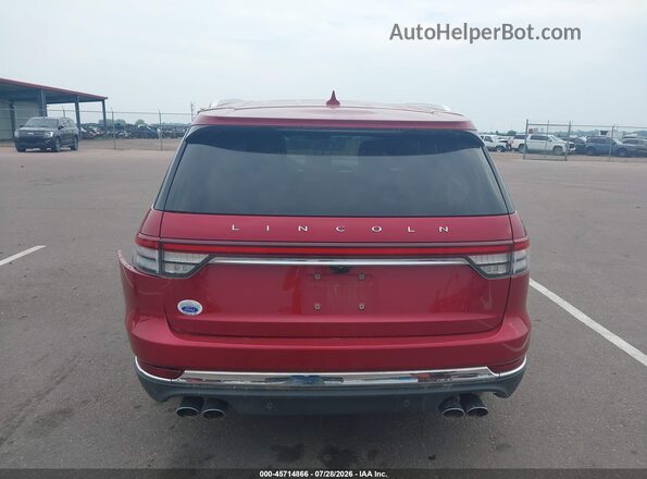 5LM5J7XC9LGL09255 2020 LINCOLN AVIATOR Red 