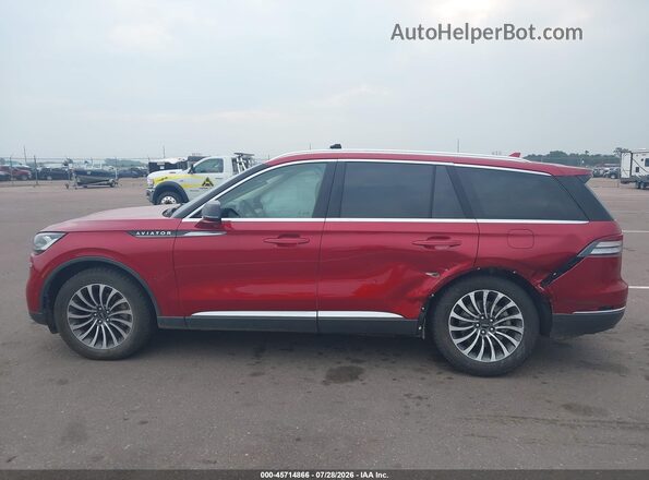 5LM5J7XC9LGL09255 2020 LINCOLN AVIATOR Red Vista interior de 360 grados