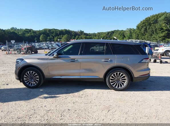 5LM5J7XC9LGL16299 2020 LINCOLN AVIATOR Champagne სალონის 360-გრადუსიანი ხედი
