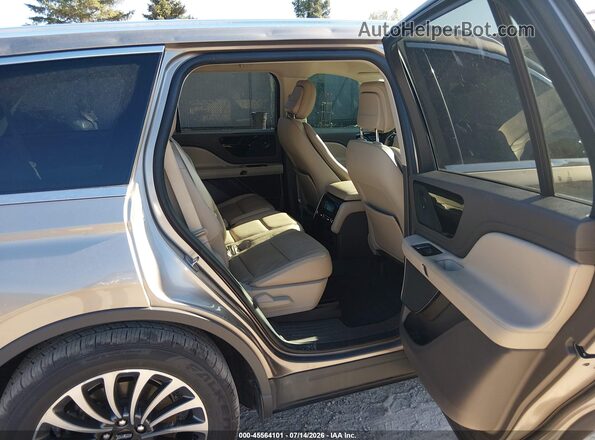 5LM5J7XC9LGL16299 2020 LINCOLN AVIATOR Champagne VIN კოდის სტიკერის ხედი