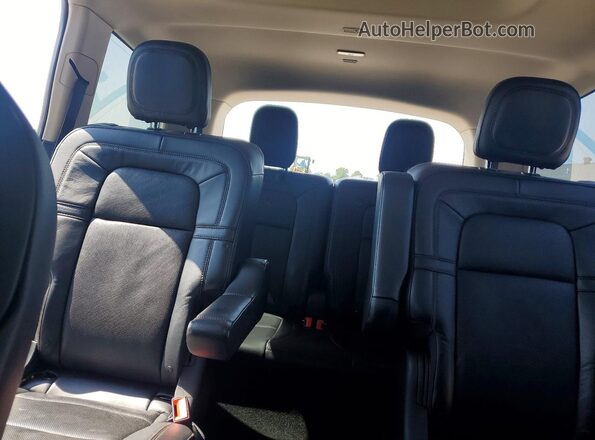 5LM5J7XC9LGL21129 2020 LINCOLN AVIATOR Silver Rear seats view