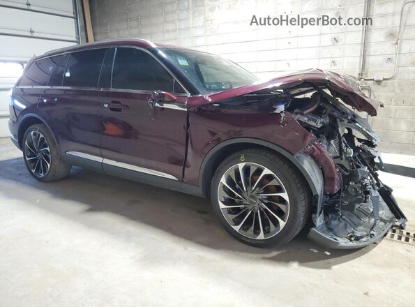 5LM5J7XC9NGL07489 2022 LINCOLN AVIATOR Burgundy 