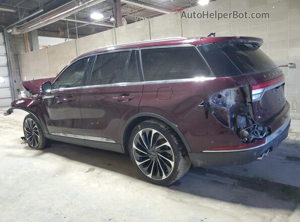 5LM5J7XC9NGL07489 2022 LINCOLN AVIATOR Burgundy 