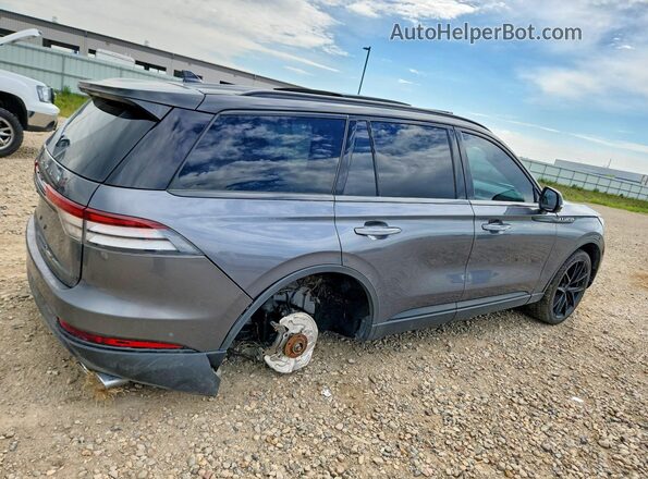 5LM5J7XC9NGL12126 2022 LINCOLN AVIATOR Charcoal Tył prawy