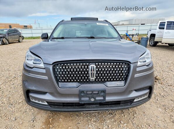 5LM5J7XC9NGL12126 2022 LINCOLN AVIATOR Charcoal Widok z przodu