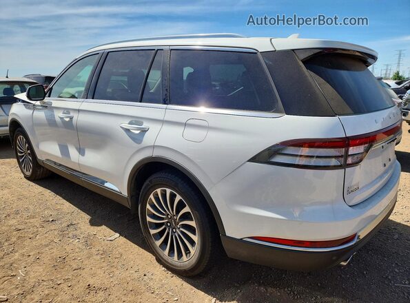 5LM5J7XCXNGL05640 2022 LINCOLN AVIATOR White Հետևի ձախ