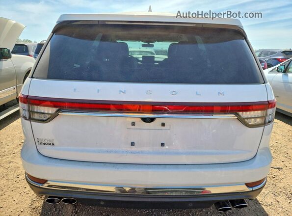 5LM5J7XCXNGL05640 2022 LINCOLN AVIATOR White Հետևի տեսք