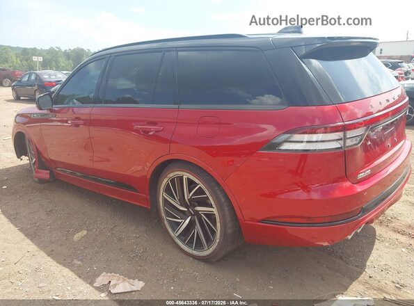 5LM5J9XC1SGL02164 2025 LINCOLN AVIATOR Красный Задняя левая четверть