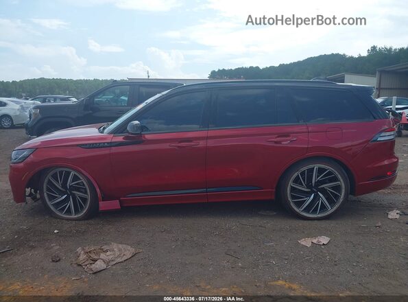 5LM5J9XC1SGL02164 2025 LINCOLN AVIATOR Красный Панорамный вид салона 360°