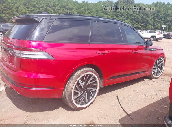 5LM5J9XC1SGL02164 2025 LINCOLN AVIATOR Красный Вид задней части салона