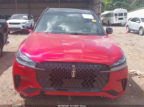 5LM5J9XC1SGL02164 2025 LINCOLN AVIATOR Красный Вид щитка приборов