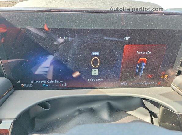 5LM5J9XC2SGL11147 2025 LINCOLN AVIATOR Black Instrument cluster view