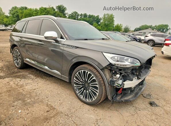 5LM5J9XC4NGL03619 2022 LINCOLN AVIATOR Gray Delantero derecho