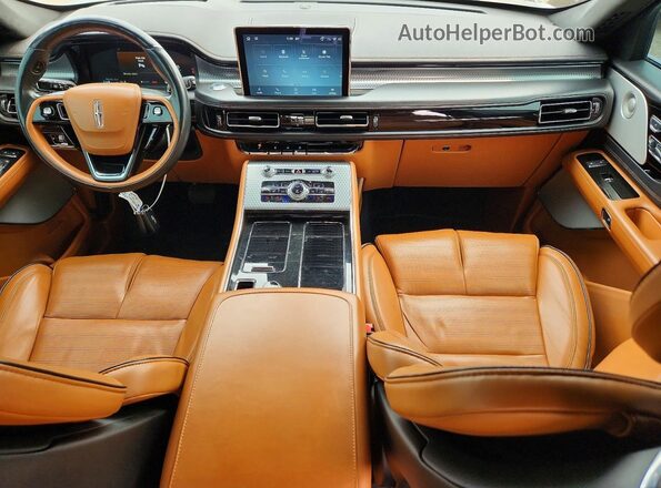 5LM5J9XC4NGL03619 2022 LINCOLN AVIATOR Gray Vista del salpicadero