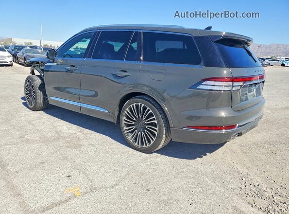 5LM5J9XC5MGL07516 2021 LINCOLN AVIATOR Gray Հետևի ձախ