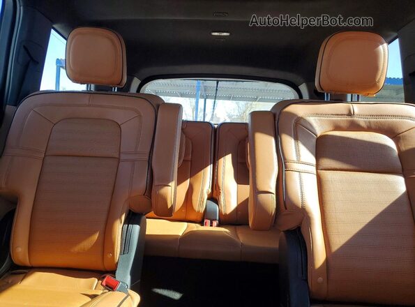 5LM5J9XC5MGL07516 2021 LINCOLN AVIATOR Gray Հետևի նստատեղերի տեսք