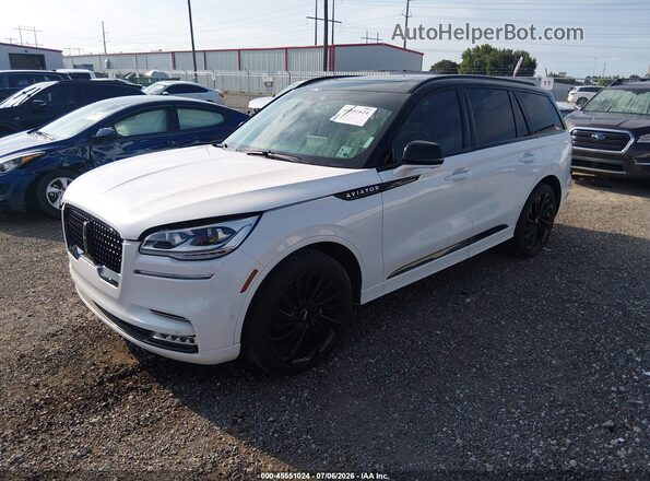5LM5J9XCXRGL01928 2024 LINCOLN AVIATOR White Przód lewy
